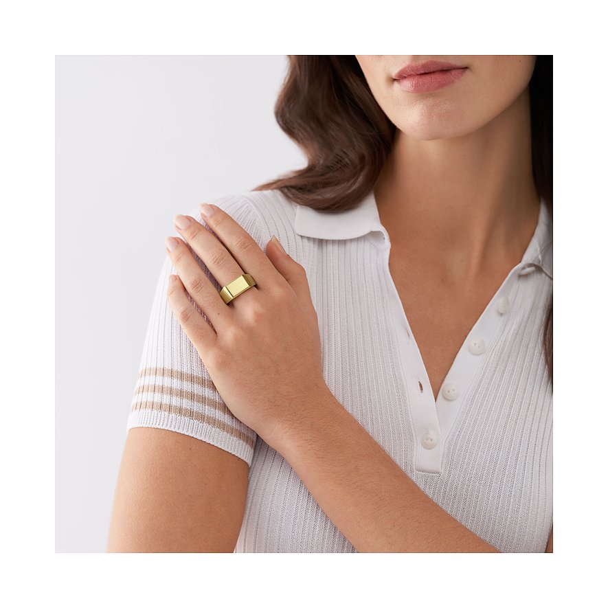  Fossil Edelstahlring