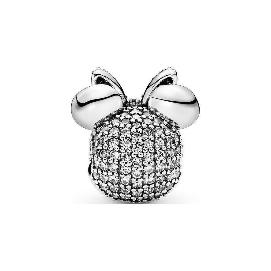  Pandora Charm Disney X Pandora Minnie Maus Mit Rosafarbener Pavé-Schleife Clip