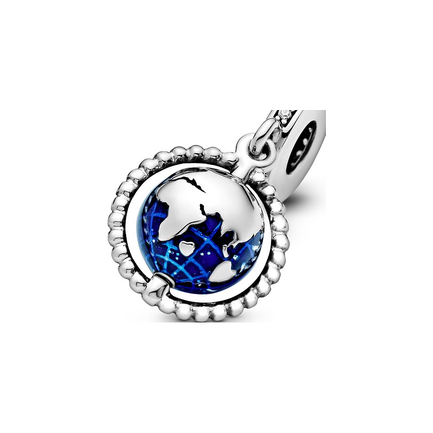  Pandora Charm Moments Drehender Globusr
